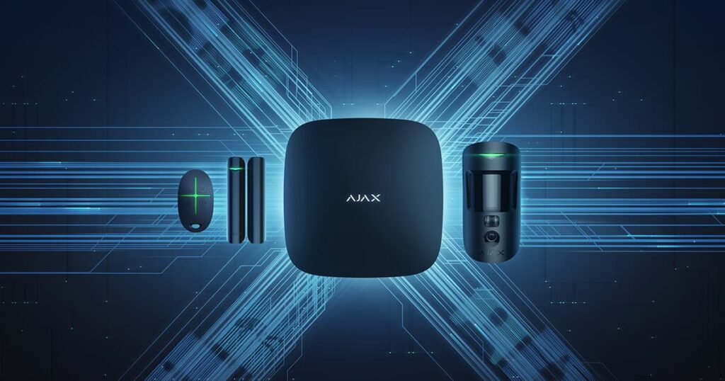 AJAX wireless security system installed by MestyaTech — advanced access control solutions in Palmerston North